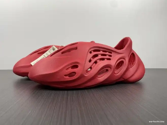 Red Adidas Yeezy Foam CW3355 0516